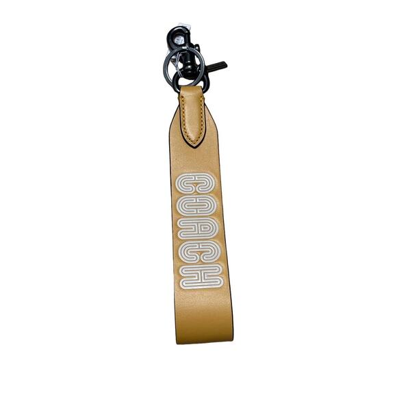Coach Other - Coach Loop Key with Coach Patch Honeycomb